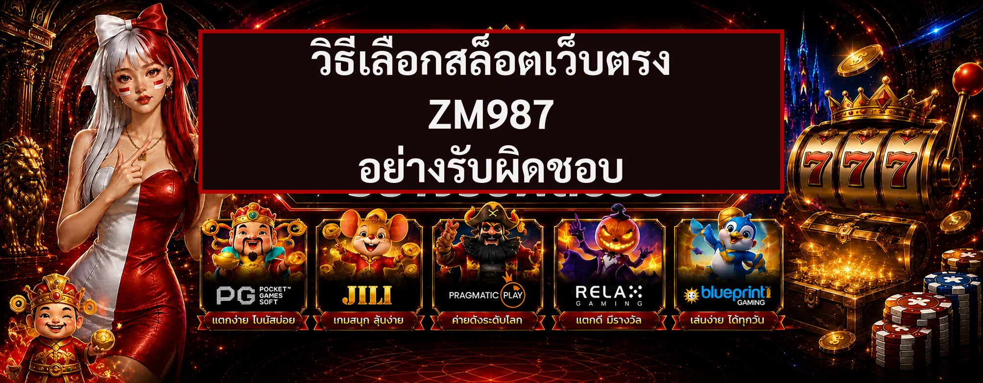 ZM987 วิธีเลือกสล็อตเว็บตรงและเล่นอย่างรับผิดชอบ
